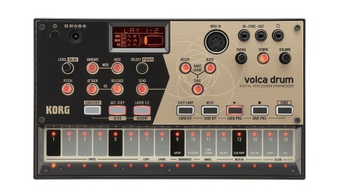 Korg VOLCA DRUM - Maszyna perkusyjna KORG Korg VOLCA DRUM - Maszyna perkusyjna KORG