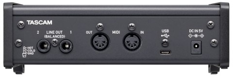 Tascam US-2x2HR - Interfejs USB audio/MIDI wysokiej rozdzielczości (2 wejścia, 2 wyjścia) TASCAM Tascam US-2x2HR - Interfejs USB audio/MIDI wysokiej rozdzielczości (2 wejścia, 2 wyjścia) TASCAM