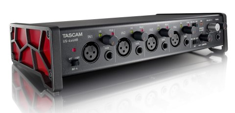 Tascam US-4x4HR - Interfejs USB audio/MIDI wysokiej rozdzielczości (4 wejścia, 4 wyjścia) TASCAM Tascam US-4x4HR - Interfejs USB audio/MIDI wysokiej rozdzielczości (4 wejścia, 4 wyjścia) TASCAM