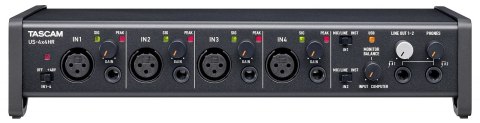 Tascam US-4x4HR - Interfejs USB audio/MIDI wysokiej rozdzielczości (4 wejścia, 4 wyjścia) TASCAM Tascam US-4x4HR - Interfejs USB audio/MIDI wysokiej rozdzielczości (4 wejścia, 4 wyjścia) TASCAM