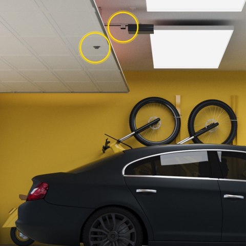 Yale Inteligentny sterownik do bram 1x Smart Opener , 1x Door Position Sensor, 2x Dodatkowy kabel, 2x Taśma instalacyjna Yale Yale Inteligentny sterownik do bram 1x Smart Opener , 1x Door Position Sensor, 2x Dodatkowy kabel, 2x Taśma instalacyjna Yale