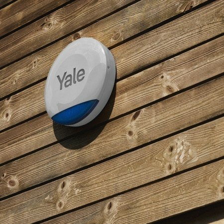 Yale Zewnętrzna syrena szara Yale Yale Zewnętrzna syrena szara Yale