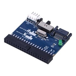 Adapter GEMBIRD SATA-IDE-2 (SATA M - IDE F; 0,30m; kolor czarny) GEMBIRD