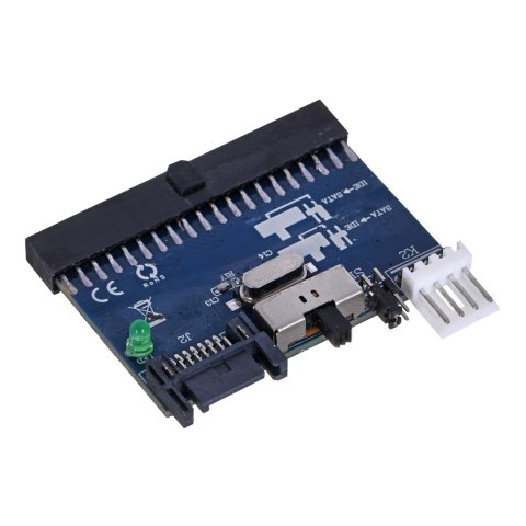 Adapter GEMBIRD SATA-IDE-2 (SATA M - IDE F; 0,30m; kolor czarny) GEMBIRD Adapter GEMBIRD SATA-IDE-2 (SATA M - IDE F; 0,30m; kolor czarny) GEMBIRD