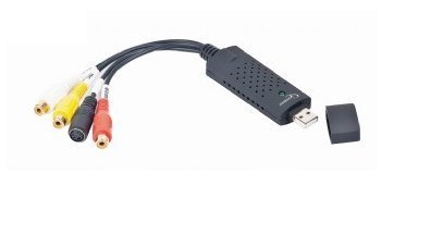 Adapter GEMBIRD UVG-002 (USB M - RCA, S-Video F; 0,50m; kolor czarny) GEMBIRD Adapter GEMBIRD UVG-002 (USB M - RCA, S-Video F; 0,50m; kolor czarny) GEMBIRD
