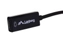 Adapter Lanberg AD-0005-BK (Mini DisplayPort M - HDMI F; 0,20m; kolor czarny) Lanberg