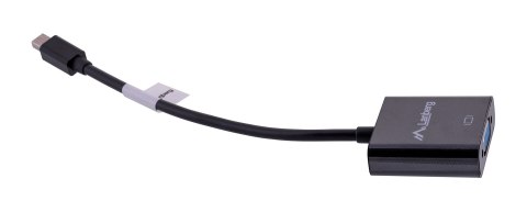 Adapter Lanberg AD-0006-BK (Mini DisplayPort M - D-Sub (VGA) F; 0,20m; kolor czarny) Lanberg Adapter Lanberg AD-0006-BK (Mini DisplayPort M - D-Sub (VGA) F; 0,20m; kolor czarny) Lanberg