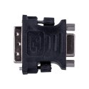 Adapter Lanberg AD-0012-BK (DVI-I (Dual link) M - D-Sub (VGA) F; kolor czarny) Lanberg