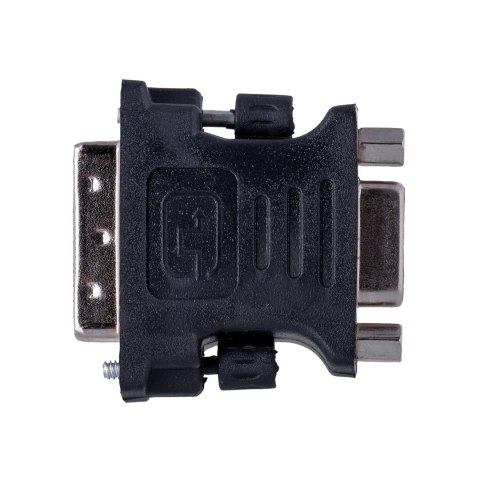 Adapter Lanberg AD-0012-BK (DVI-I (Dual link) M - D-Sub (VGA) F; kolor czarny) Lanberg Adapter Lanberg AD-0012-BK (DVI-I (Dual link) M - D-Sub (VGA) F; kolor czarny) Lanberg