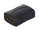 Adapter Lanberg AD-0018-BK (HDMI F - HDMI F; kolor czarny) Lanberg