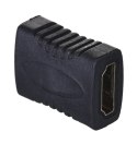 Adapter Lanberg AD-0018-BK (HDMI F - HDMI F; kolor czarny) Lanberg