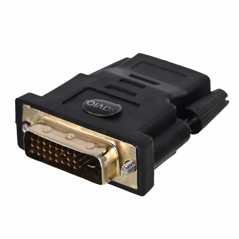 Adapter SAVIO cl-21 (HDMI F - DVI-D M; kolor czarny) SAVIO Adapter SAVIO cl-21 (HDMI F - DVI-D M; kolor czarny) SAVIO