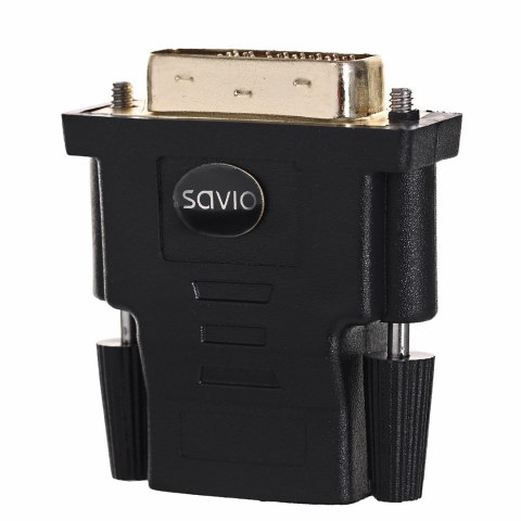Adapter SAVIO cl-21 (HDMI F - DVI-D M; kolor czarny) SAVIO Adapter SAVIO cl-21 (HDMI F - DVI-D M; kolor czarny) SAVIO