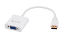 Adapter SAVIO cl-27 (HDMI M - D-Sub (VGA) F; 0,10m; kolor biały) SAVIO