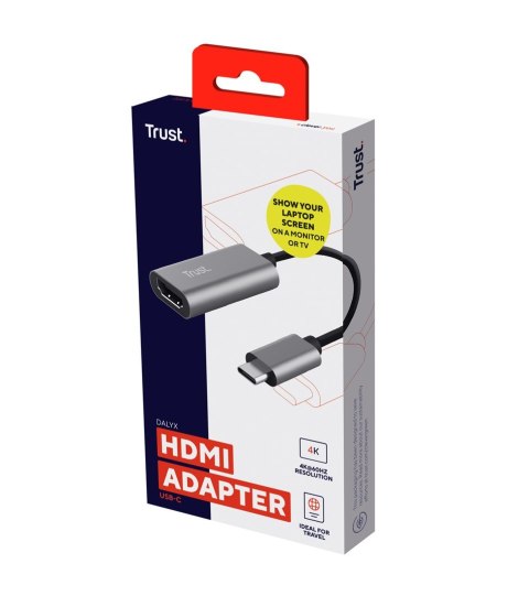 Adapter TRUST DALYX USB C HDMI (23774) Trust Adapter TRUST DALYX USB C HDMI (23774) Trust