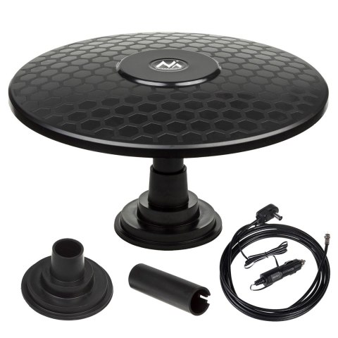 Antena uniwersalna zewnętrzna Maclean MCTV-945 12/24V (aktywna; 32 dB; Typ F) Maclean Antena uniwersalna zewnętrzna Maclean MCTV-945 12/24V (aktywna; 32 dB; Typ F) Maclean