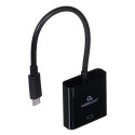 GEMBIRD ADAPTER NA KABLU USB TYP-C DO HDMI 4K 60HZ, 15CM, CZARNY GEMBIRD