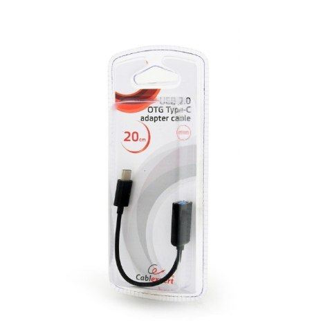 GEMBIRD ADAPTER USB TYP-C MĘSKI DO USB A ŻEŃSKI OTG, 20CM GEMBIRD GEMBIRD ADAPTER USB TYP-C MĘSKI DO USB A ŻEŃSKI OTG, 20CM GEMBIRD
