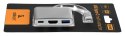 GEMBIRD GEMBIRD MULTI ADAPTER USB TYP-C (M) -> USB TYP-C; USB 3.0; HDMI SREBRNY GEMBIRD