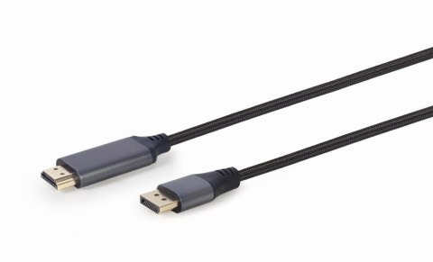 GEMBIRD KABEL DISPLAYPORT M -> HDMI M/M 4K, 1.8M GEMBIRD GEMBIRD KABEL DISPLAYPORT M -> HDMI M/M 4K, 1.8M GEMBIRD