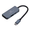 GEMBIRD MULTI ADAPTER USB TYP-C 3W1 (HUB USB + HDMI + PD) GEMBIRD