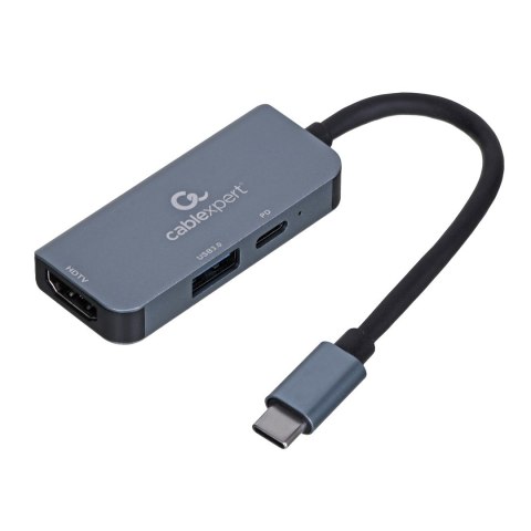 GEMBIRD MULTI ADAPTER USB TYP-C 3W1 (HUB USB + HDMI + PD) GEMBIRD GEMBIRD MULTI ADAPTER USB TYP-C 3W1 (HUB USB + HDMI + PD) GEMBIRD