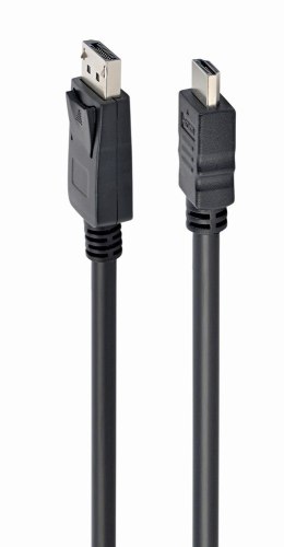 Kabel GEMBIRD CC-DP-HDMI-5M (HDMI M - DisplayPort M; 5m; kolor czarny) GEMBIRD
