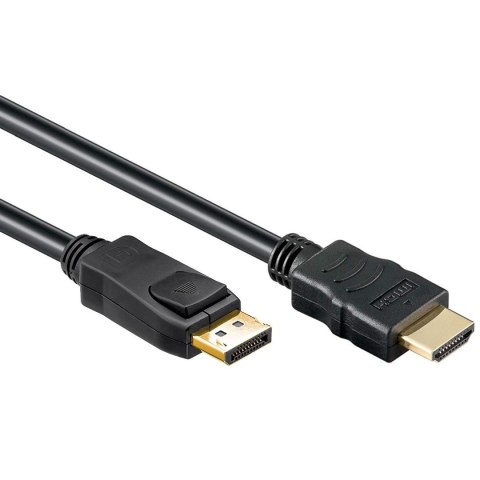 Kabel GEMBIRD CC-DP-HDMI-6 (DisplayPort M - HDMI M; 1,8m; kolor czarny) GEMBIRD Kabel GEMBIRD CC-DP-HDMI-6 (DisplayPort M - HDMI M; 1,8m; kolor czarny) GEMBIRD