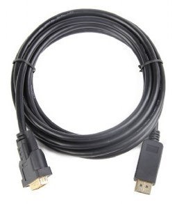 Kabel GEMBIRD CC-DPM-DVIM-6 (DisplayPort M - DVI-D M; 1,8m; kolor czarny) GEMBIRD Kabel GEMBIRD CC-DPM-DVIM-6 (DisplayPort M - DVI-D M; 1,8m; kolor czarny) GEMBIRD