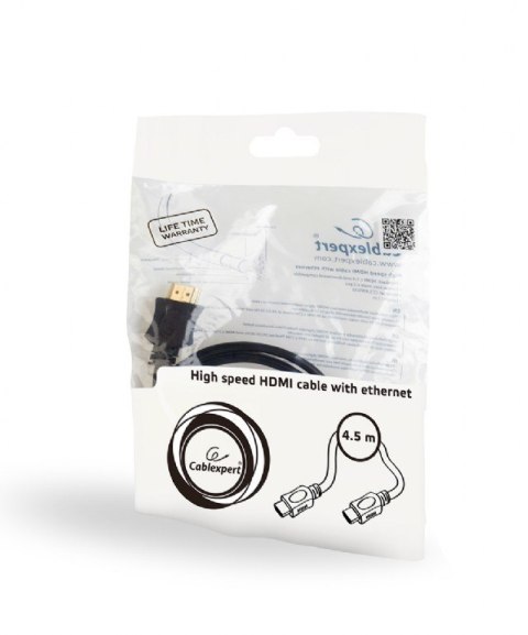 Kabel GEMBIRD CC-HDMI4L-6 (HDMI M - HDMI M; 1,8m; kolor czarny) GEMBIRD Kabel GEMBIRD CC-HDMI4L-6 (HDMI M - HDMI M; 1,8m; kolor czarny) GEMBIRD