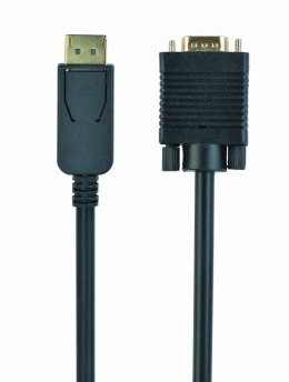 Kabel GEMBIRD CCP-DPM-VGAM-6 (D-Sub (VGA) M - DisplayPort M; 1,8m; kolor czarny) GEMBIRD