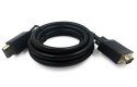Kabel GEMBIRD CCP-DPM-VGAM-6 (D-Sub (VGA) M - DisplayPort M; 1,8m; kolor czarny) GEMBIRD
