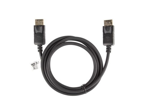 Kabel Lanberg CA-DPDP-10CC-0018-BK (DisplayPort Męski - DisplayPort Męski; 1,8m; czarny) Lanberg Kabel Lanberg CA-DPDP-10CC-0018-BK (DisplayPort Męski - DisplayPort Męski; 1,8m; czarny) Lanberg