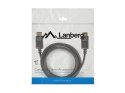 Kabel Lanberg CA-DPDP-10CC-0018-BK (DisplayPort Męski - DisplayPort Męski; 1,8m; czarny) Lanberg