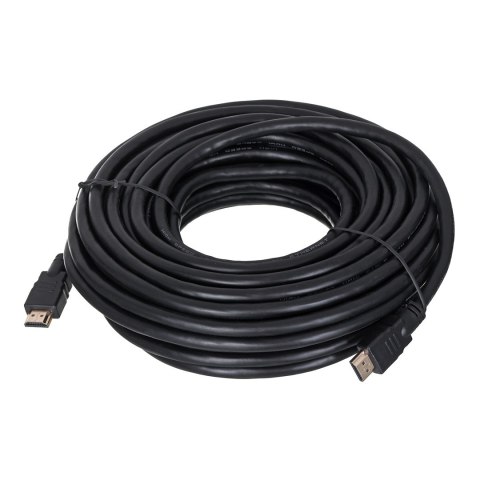 Kabel Lanberg CA-HDMI-10CC-0150-BK (HDMI M - HDMI M; 15m; kolor czarny) Lanberg Kabel Lanberg CA-HDMI-10CC-0150-BK (HDMI M - HDMI M; 15m; kolor czarny) Lanberg