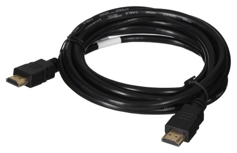 Kabel Lanberg CCS CA-HDMI-11CC-0030-BK (HDMI M - HDMI M; 3m; kolor czarny) Lanberg Kabel Lanberg CCS CA-HDMI-11CC-0030-BK (HDMI M - HDMI M; 3m; kolor czarny) Lanberg