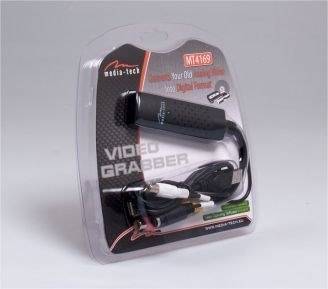 Kabel Media tech MT4169 (S-Video F - USB M; 0,20m; kolor czarny) Media tech Kabel Media tech MT4169 (S-Video F - USB M; 0,20m; kolor czarny) Media tech
