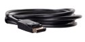 Kabel SAVIO CL-137 (DisplayPort M - DisplayPort M; 3m; kolor czarny) SAVIO