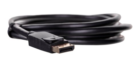 Kabel SAVIO CL-137 (DisplayPort M - DisplayPort M; 3m; kolor czarny) SAVIO Kabel SAVIO CL-137 (DisplayPort M - DisplayPort M; 3m; kolor czarny) SAVIO