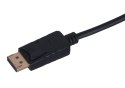 Kabel SAVIO CL-56 (DisplayPort M - HDMI Typ A; 1,5m; kolor czarny) SAVIO