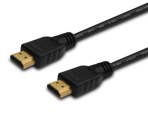 Kabel SAVIO cl-38 (HDMI M - HDMI M; 15m; kolor czarny) SAVIO Kabel SAVIO cl-38 (HDMI M - HDMI M; 15m; kolor czarny) SAVIO