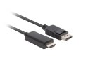 LANBERG KABEL DISPLAYPORT (M) V1.1->HDMI (M) 1M CA-DPHD-11CC-0010-BK Lanberg