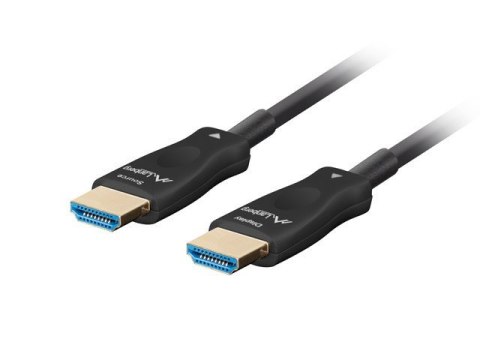 LANBERG KABEL HDMI M/M V2.1 20M 8K OPTYCZNY AOC CA-HDMI-30FB-0200-BK Lanberg LANBERG KABEL HDMI M/M V2.1 20M 8K OPTYCZNY AOC CA-HDMI-30FB-0200-BK Lanberg