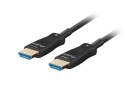 LANBERG KABEL HDMI M/M V2.1 40M 8K OPTYCZNY AOC CA-HDMI-30FB-0400-BK Lanberg
