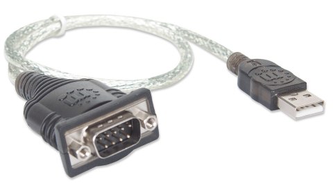 MANHATTAN KONWERTER ADAPTER USB NA RS232/COM/DB9 M Manhattan MANHATTAN KONWERTER ADAPTER USB NA RS232/COM/DB9 M Manhattan