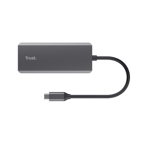 Multi-Port Adapter Trust DALYX 6-IN-1 USB-C Silver Trust Multi-Port Adapter Trust DALYX 6-IN-1 USB-C Silver Trust