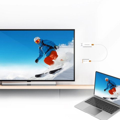 Nadajnik i odbiornik audio/video bezprzewodowy j5create ScreenCast HDMI™ Wireless Display; kolor biały JVAW56-N J5 Create Nadajnik i odbiornik audio/video bezprzewodowy j5create ScreenCast HDMI™ Wireless Display; kolor biały JVAW56-N J5 Create