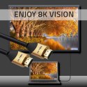 QOLTEC KABEL HDMI V2.1 ULTRA HIGH SPEED 8K | 60HZ | 26AWG | GOLD | 5M Qoltec