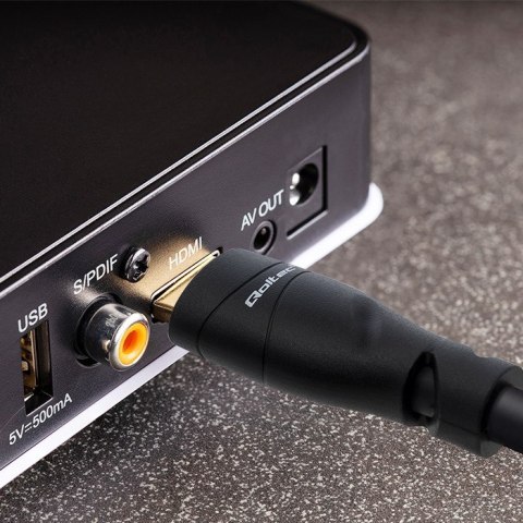 QOLTEC KABEL HDMI V2.1 ULTRA HIGH SPEED 8K | 60HZ | 26AWG | GOLD Qoltec QOLTEC KABEL HDMI V2.1 ULTRA HIGH SPEED 8K | 60HZ | 26AWG | GOLD Qoltec
