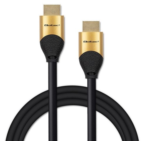 QOLTEC KABEL HDMI V2.1 ULTRA HIGH SPEED 8K | 60HZ | 28AWG | GOLD | 3M Qoltec QOLTEC KABEL HDMI V2.1 ULTRA HIGH SPEED 8K | 60HZ | 28AWG | GOLD | 3M Qoltec